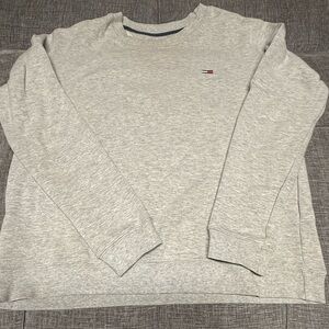 Tommy Hilfiger Light Gray Crewneck Sweater